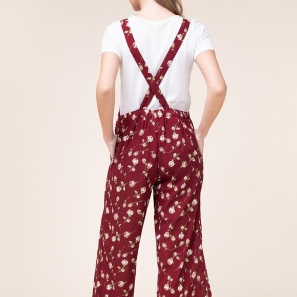 Floral Jumpsuit/Overalls - Picture 2 of 4
